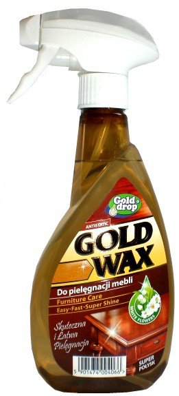 Gold Wax 400ml leštěnka na nábytek | Čistící a mycí prostředky - Speciální čističe - Přípravky - dřevo, pl.podlahy, nábytek